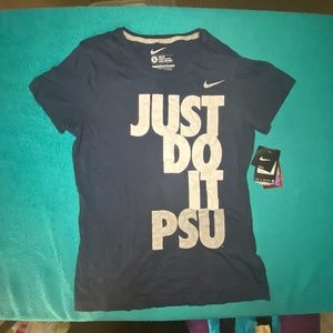 NWT Penn State Navy Nike Slim Fit Shirt